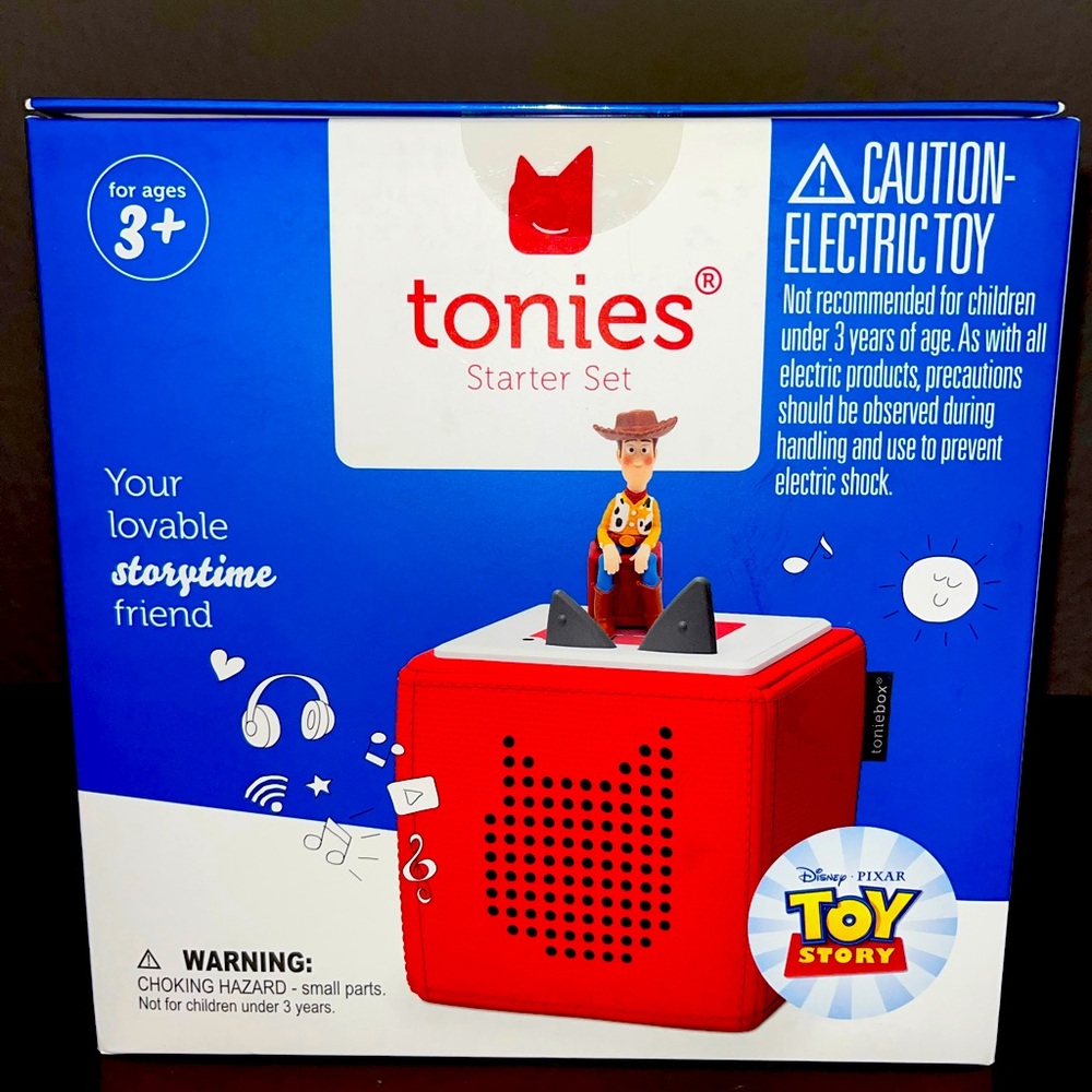 Tonies Starter Set - Red MyTonies Disney / Pixar Toy Story Audio Player RED New